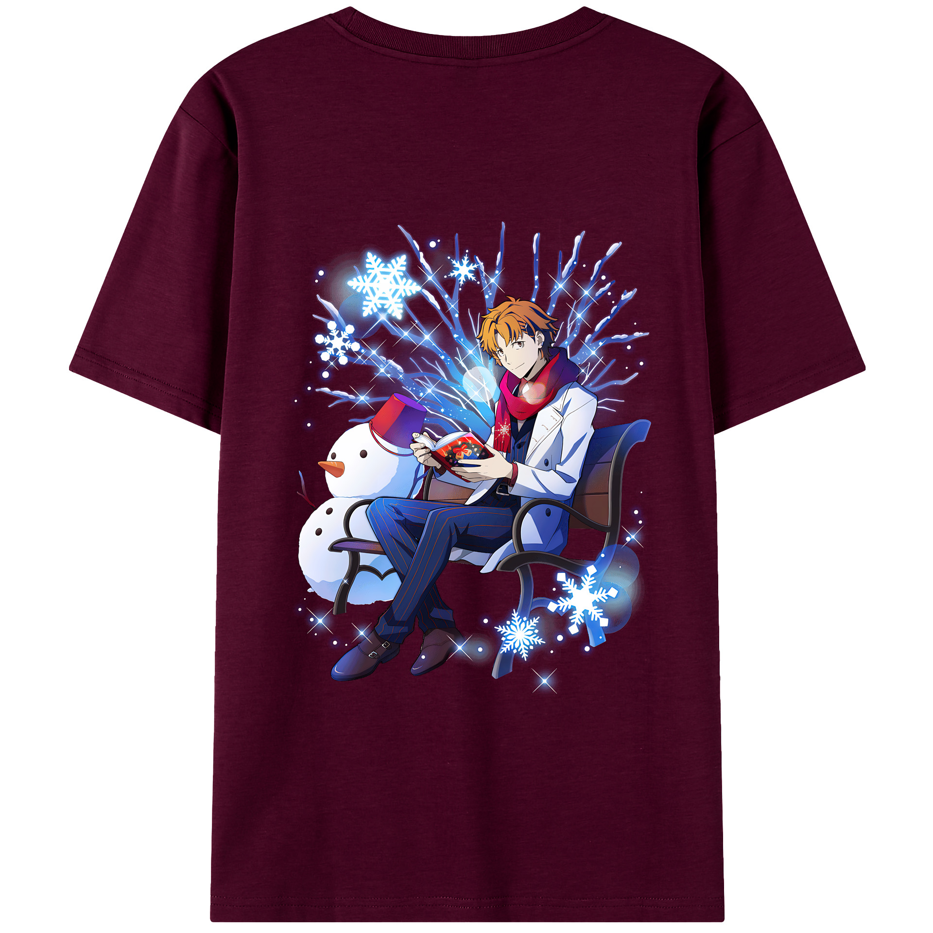 （画像用） 文豪ストレイドッグス Bungo Stray Dogs レディース半袖Tシャツ(バックプリント)